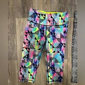 Victoria’s Secret VSX Multi Color Crop Workout Pants